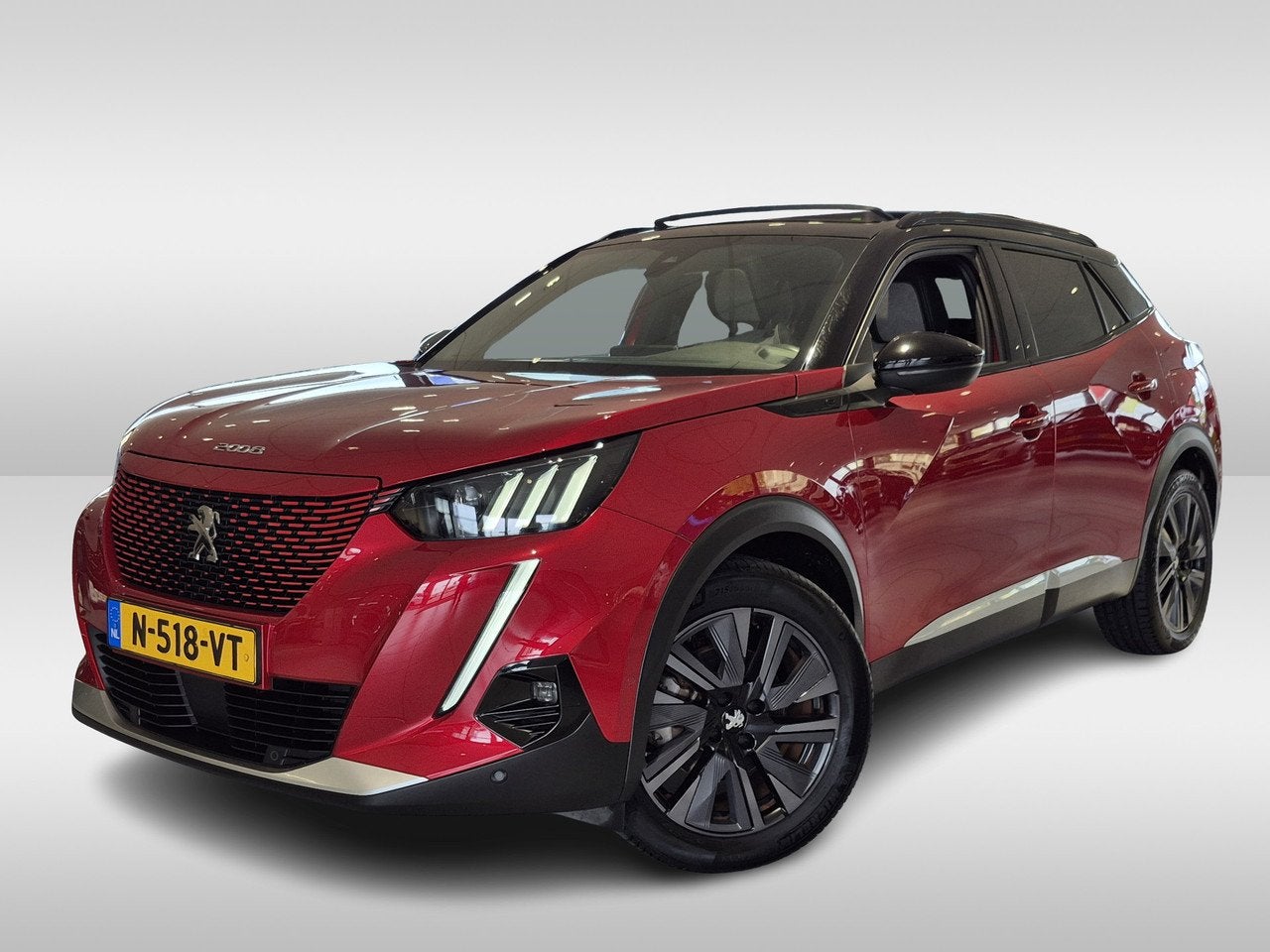 Peugeot e-2008 EV GT Pack 50 kWh 3-Fase | Panoramisch Schuif, Auto's, Automaat, 136 pk, Gebruikt, SUV of Terreinwagen