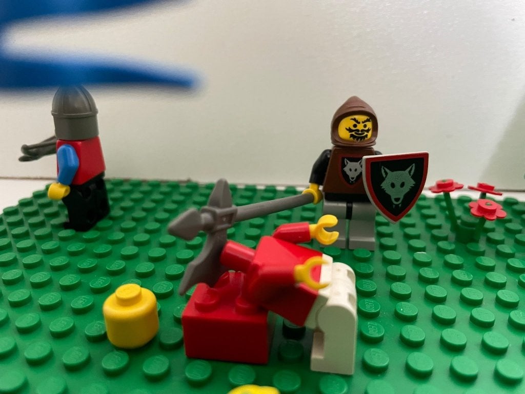 LEGO Vintage Castle Ridder Partij Minifiguren (6082 / 6075), Ophalen of Verzenden, Gebruikt, Minifiguur, Lego