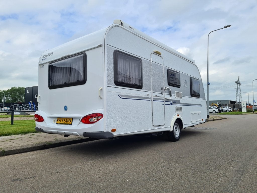 Knaus Sport 500 EU -2012/2014- Mover, Caravans en Kamperen, Caravans, Rondzit, Bedrijf, 5 tot 6 meter, Knaus
