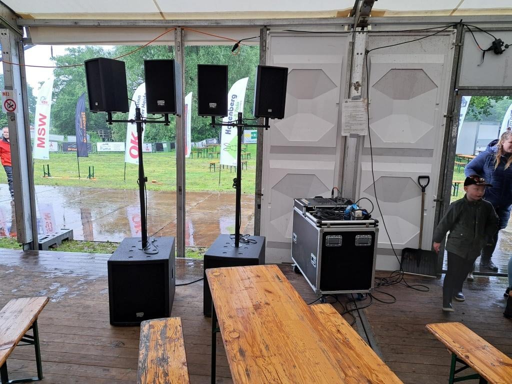DAP Clubmate 2 dubbele actieve geluidset, Audio, Tv en Foto, Luidsprekers, Zo goed als nieuw, Overige typen, 120 watt of meer