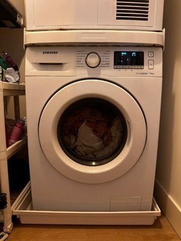 Samsung Eco Bubble Wasmachine, Ophalen, Gebruikt, 85 tot 90 cm, 1200 tot 1600 toeren