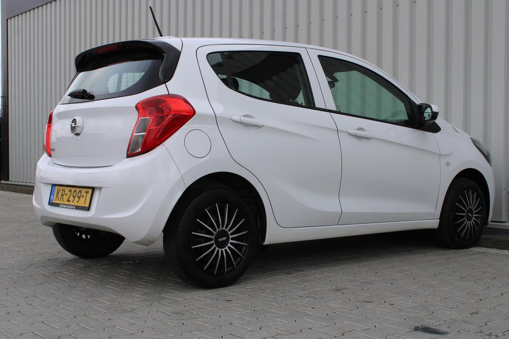 Opel KARL 1.0 ecoFLEX Edition | Incl. 12 maanden garantie |, Auto's, Voorwielaandrijving, Stof, Gebruikt, Wit