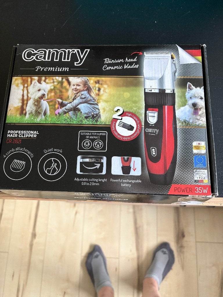 Camry professionele hondentondeuse als nieuw, Dieren en Toebehoren, Ophalen of Verzenden, Zo goed als nieuw