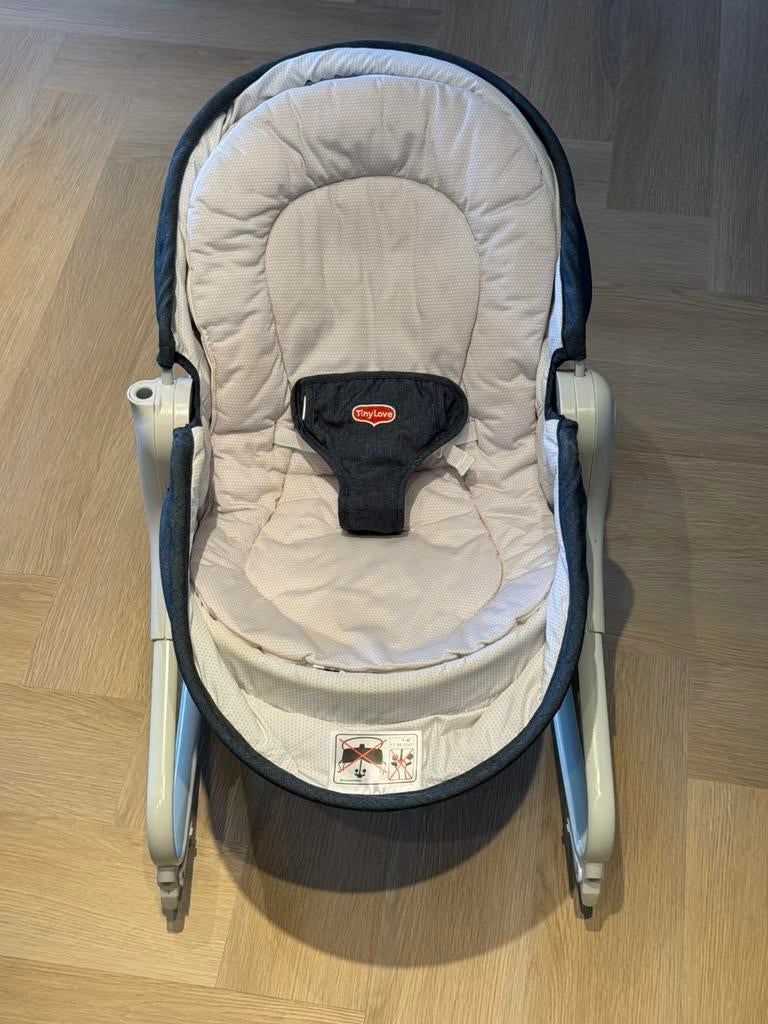 Elektrisch babybed - Tiny Love - Schommelfunctie, Ophalen of Verzenden, Zo goed als nieuw, Wipstoel, Verstelbaar