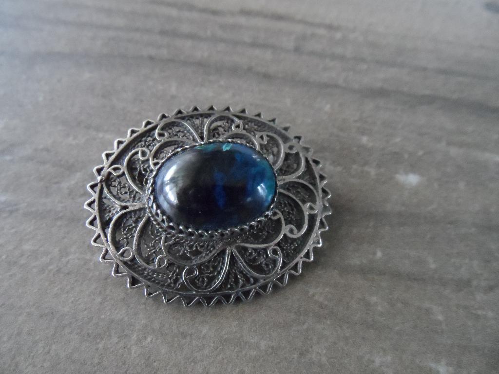 Zilveren broche/hanger., Antiek en Kunst, Ophalen of Verzenden, Zilver