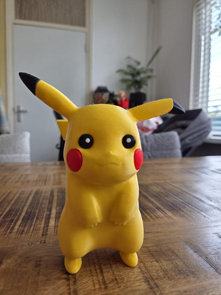 Pikachu 3D geprint - Groot en Klein (17cm en 10cm), Ophalen, Nieuw