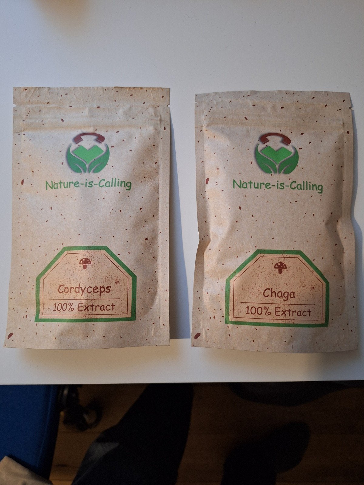 Zakjes Cordyceps , Chaga en Lion's Mane, Antiek en Kunst, Ophalen