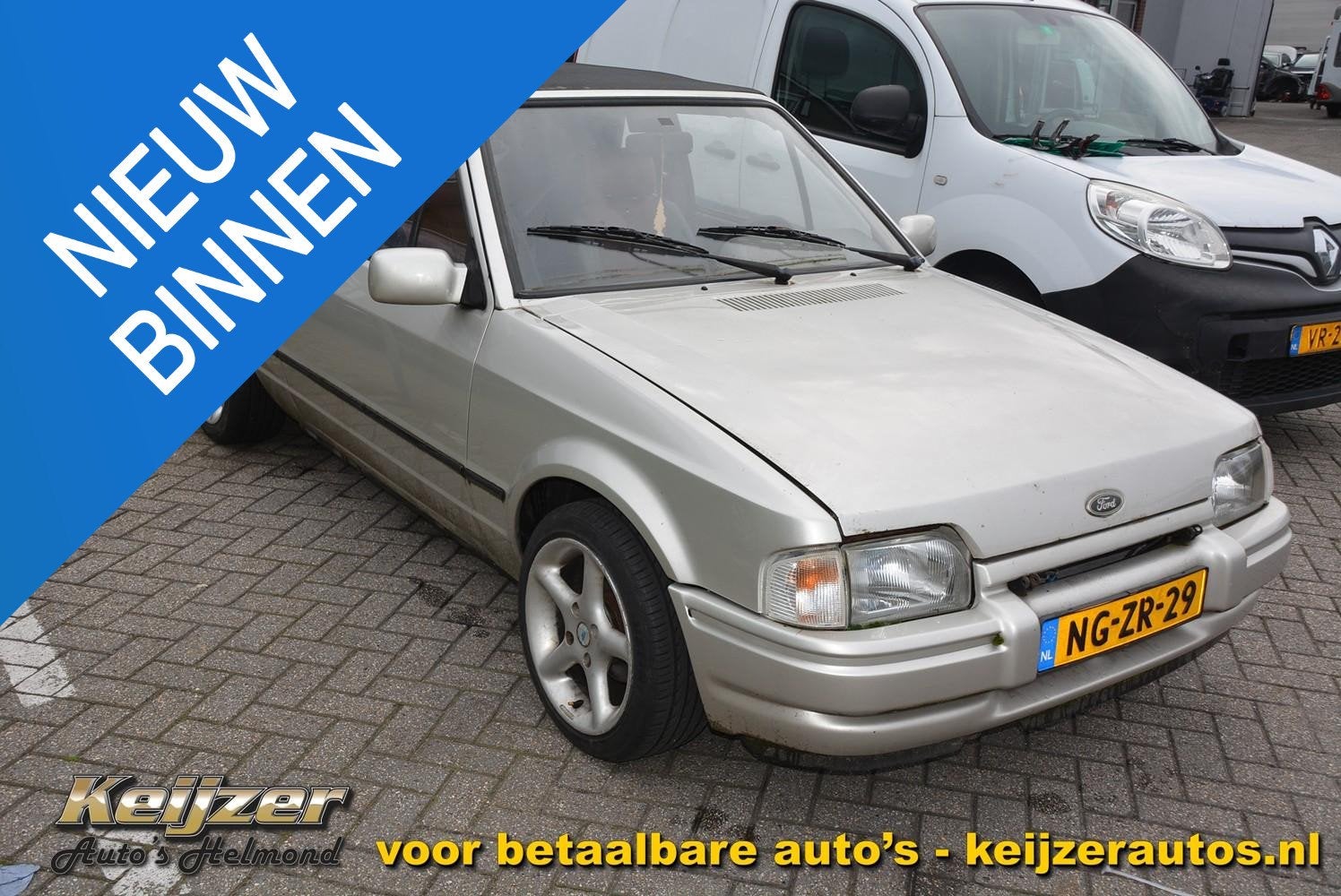 Ford Escort Cabrio 1.6 Ghia, Voorwielaandrijving, Escort, Gebruikt, 4 cilinders