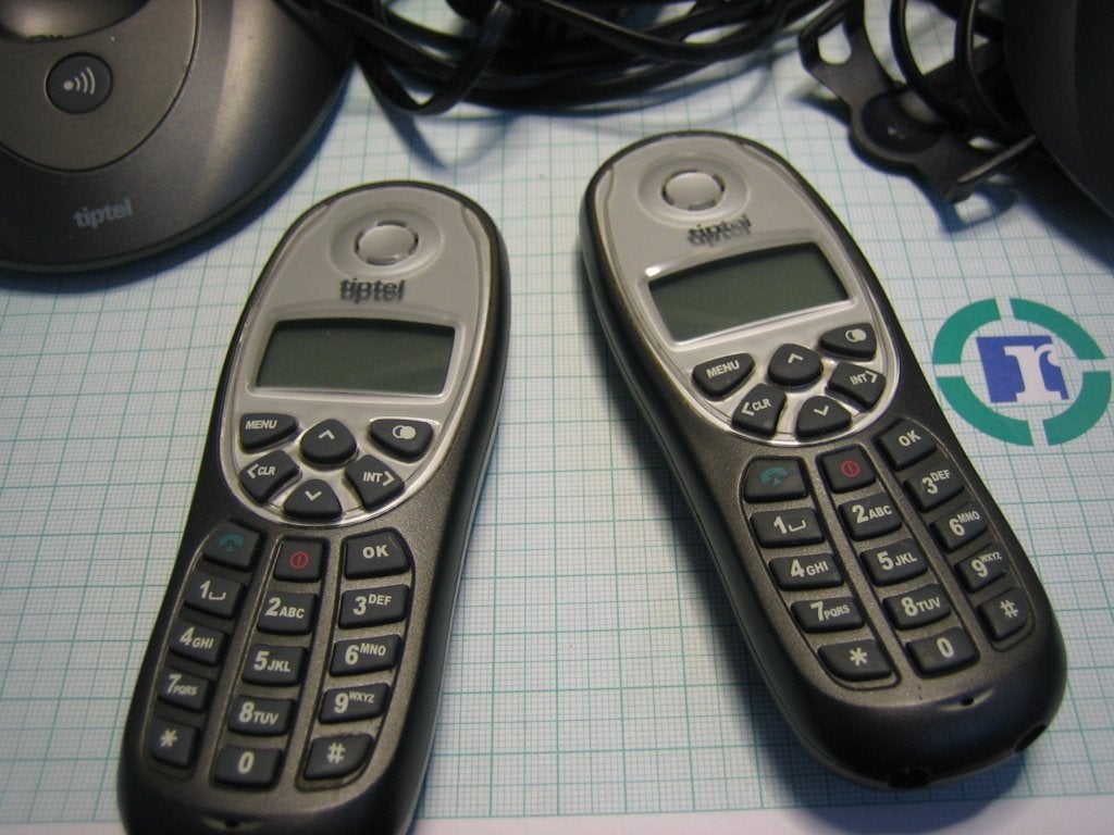 Tiptel Easy Dect 1200 duo, Ophalen of Verzenden, Gebruikt, 2 handsets