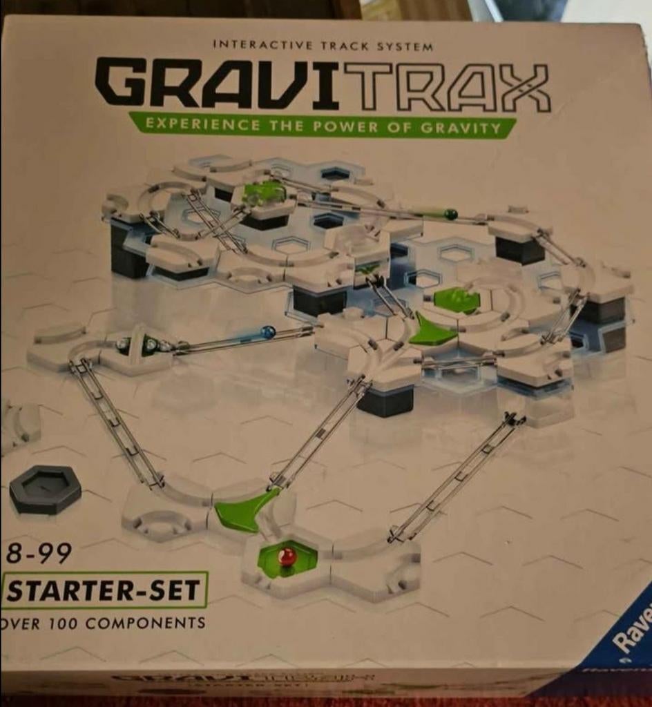 GraviTrax Starterset, 3 Uitbreidingen en Boek, Verzenden, Zo goed als nieuw, Overige onderwerpen, Geschikt voor kinderen
