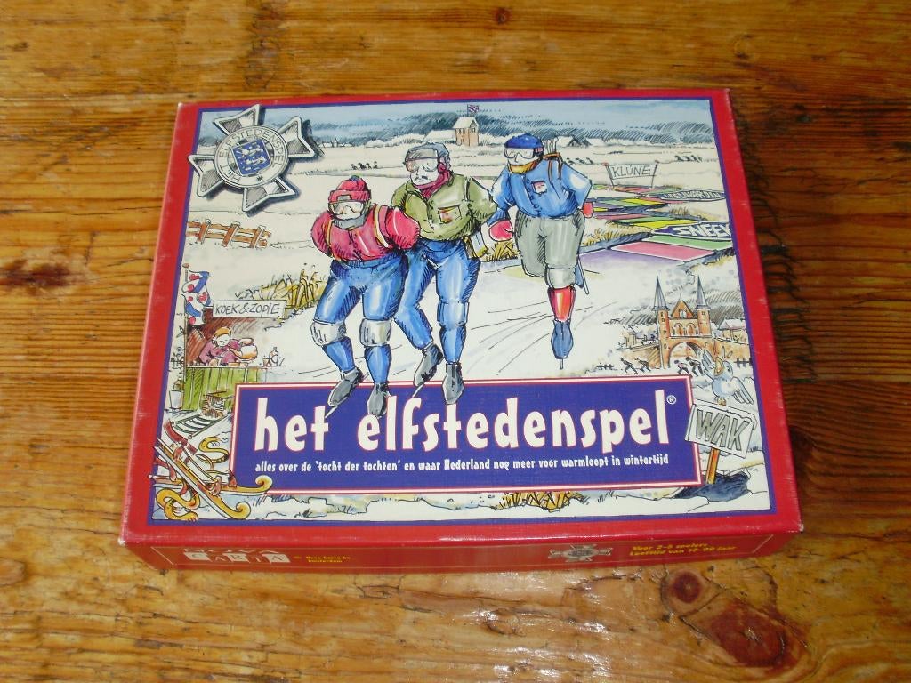 Het elfstedenspel / bordspel / spel / elfsteden, Ophalen of Verzenden, Gebruikt