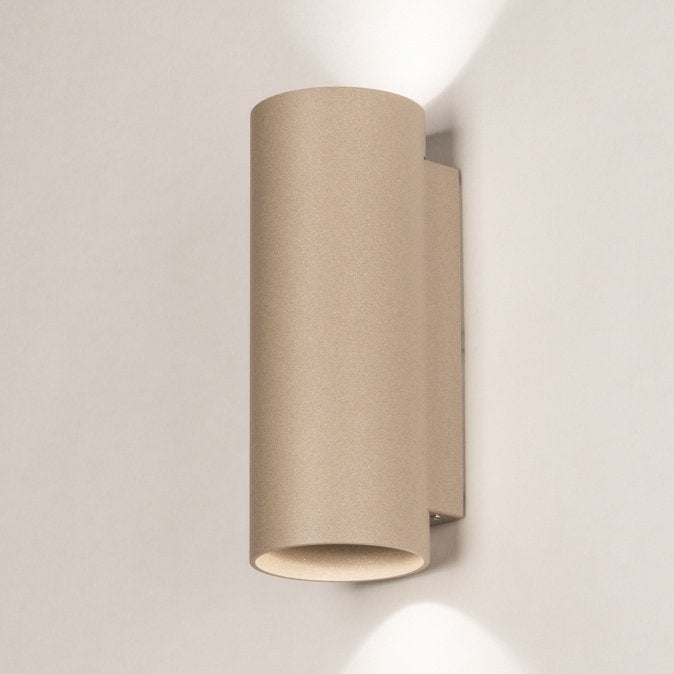 buitenlamp tuin badkamer IP65 wandlamp taupe bank bed lamp, Ophalen of Verzenden, Nieuw