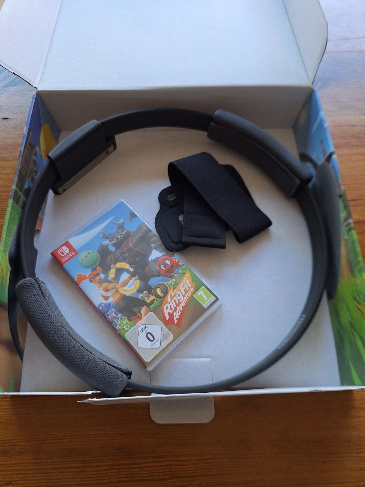 Nintendo Switch Ring Fit Adventure met Ring-Con en Leg Strap, Spelcomputers en Games, Games | Nintendo Switch, Gebruikt, 1 speler