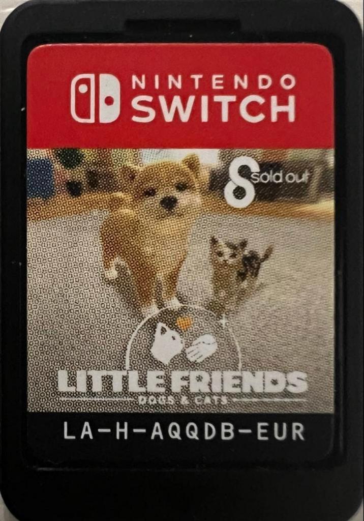 Little Friends: Dogs & Cats - Nintendo Switch, 1 speler, Ophalen of Verzenden, Zo goed als nieuw, Vanaf 3 jaar