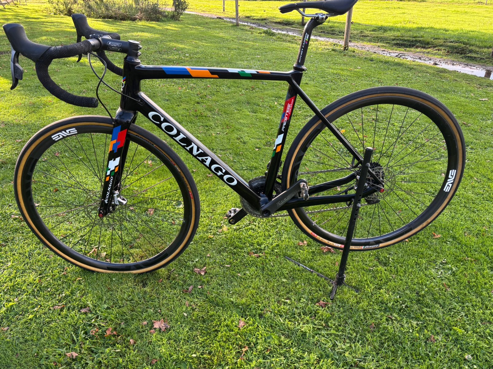 Colnago 54 prestige cyclocross of gravel, Carbon, Zo goed als nieuw, Meer dan 20 versnellingen, 53 tot 57 cm