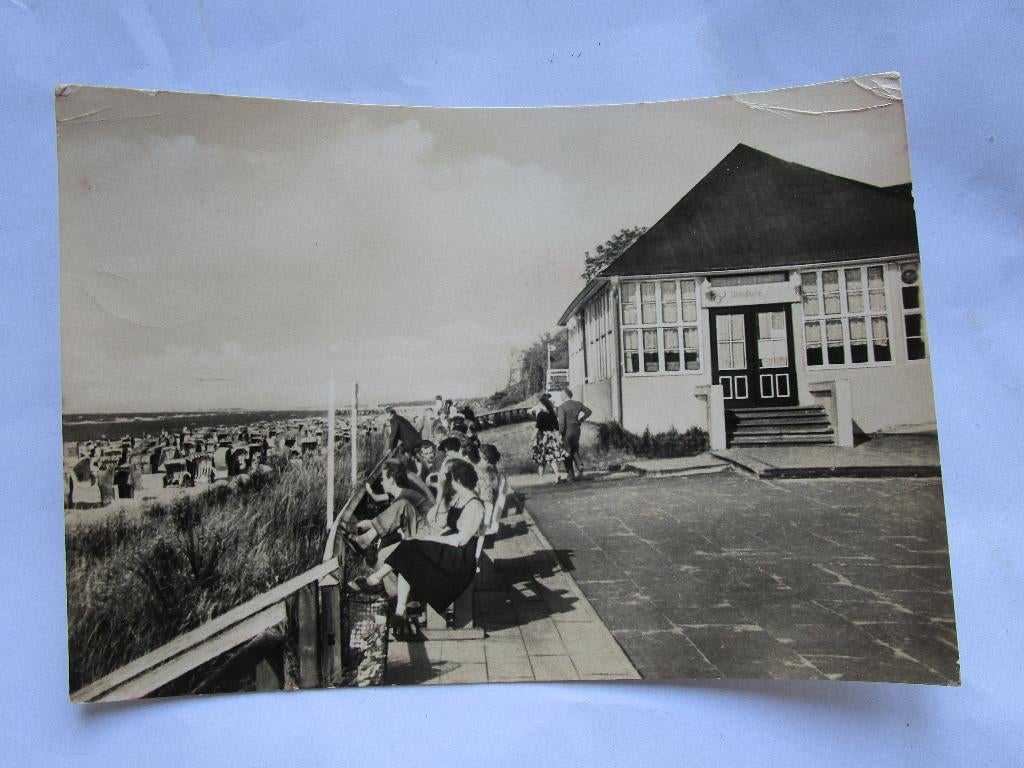 Ansichtkaart Seeheilbad - Graal Muritz Strandhalle seeblick, Verzenden, 1960 tot 1980, Gelopen, Duitsland