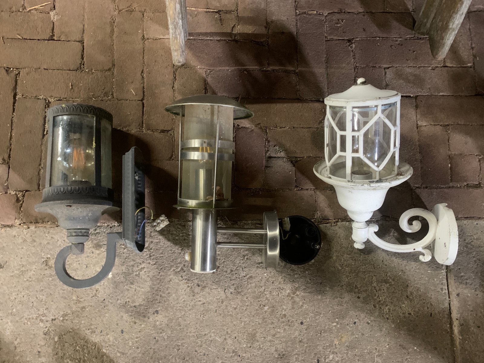Tuinlamp wandlamp buitenlamp, Ophalen, Zo goed als nieuw