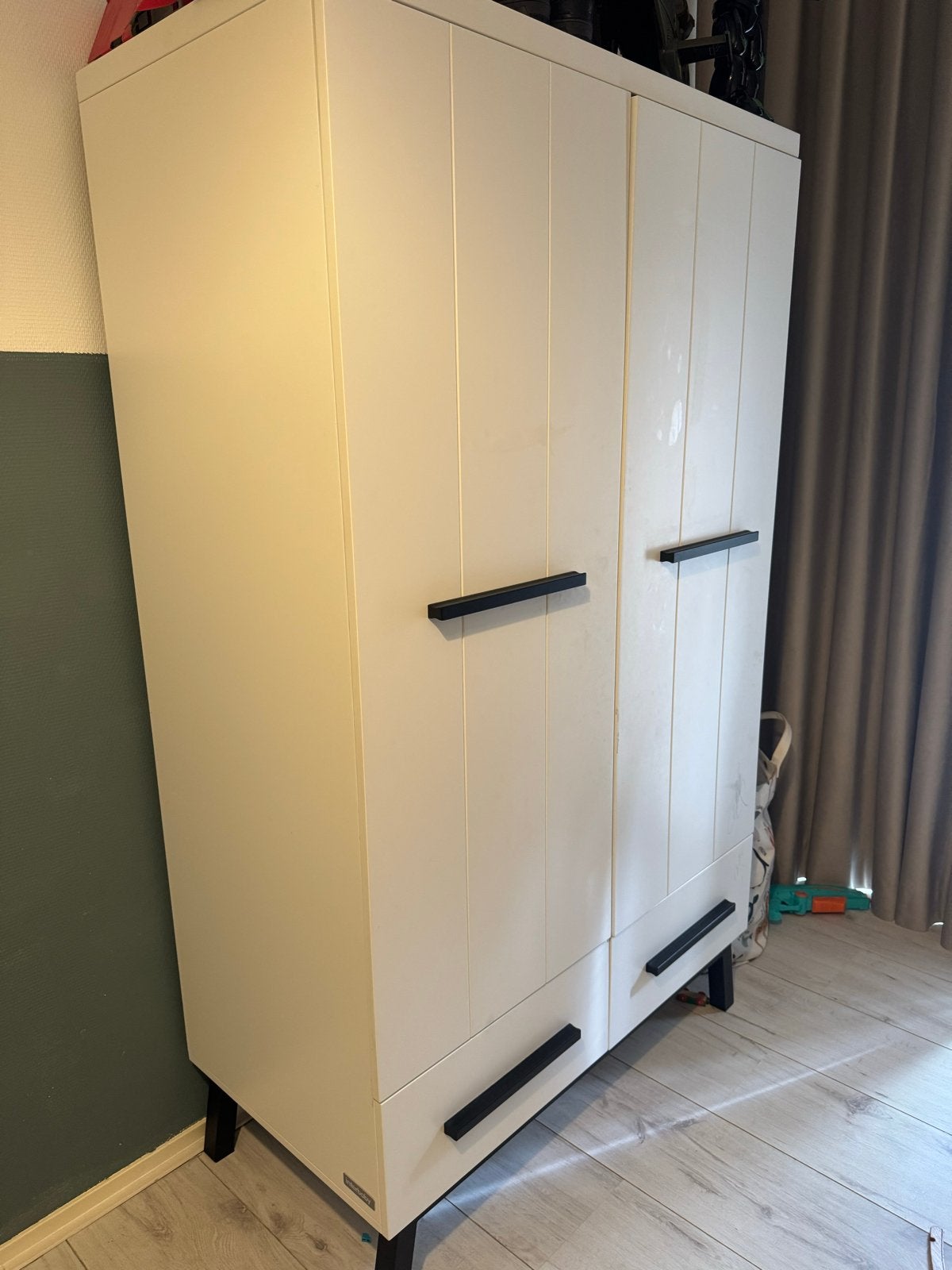 Complete babykamer: Ledikant, kledingkast en commode, Ophalen, Zo goed als nieuw, Jongetje of Meisje