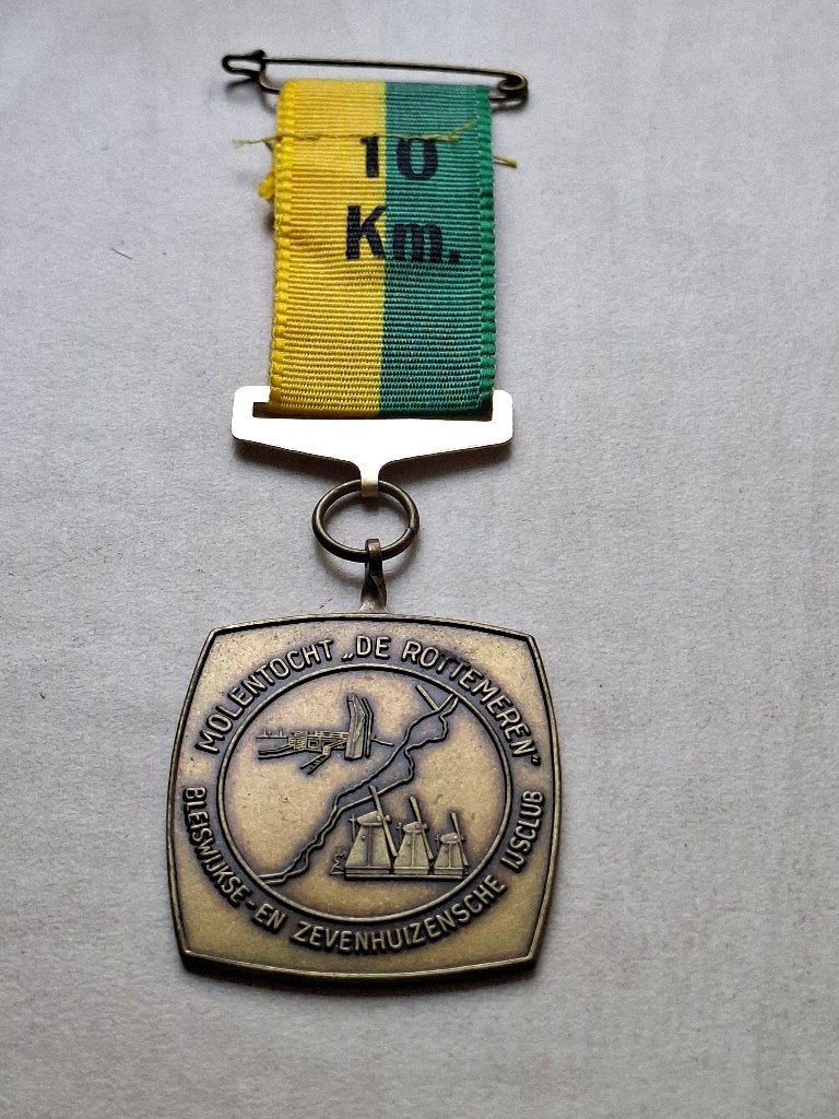 Medaille Schaatsen 7 - De Rottemeren Bleiswijk Zevenhuizen, Ophalen of Verzenden, Overige materialen, Nederland
