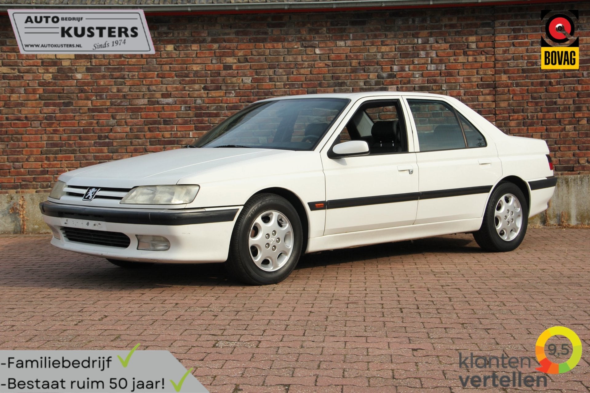 Peugeot 605 3.0 V6 SV | Rijk uitgerust|, Gebruikt, Zwart, Bedrijf, Sedan