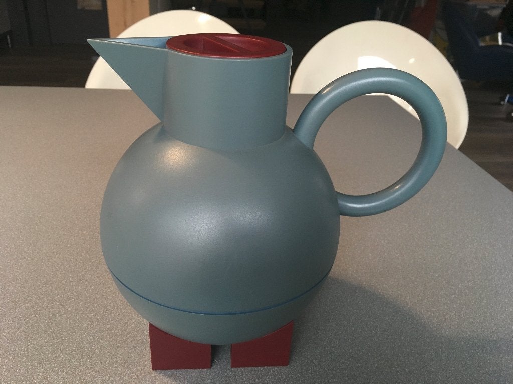 Alessie thermosfles M.Graves, zgan, Huis en Inrichting, Kunststof, Ophalen of Verzenden, Zo goed als nieuw, Alessi