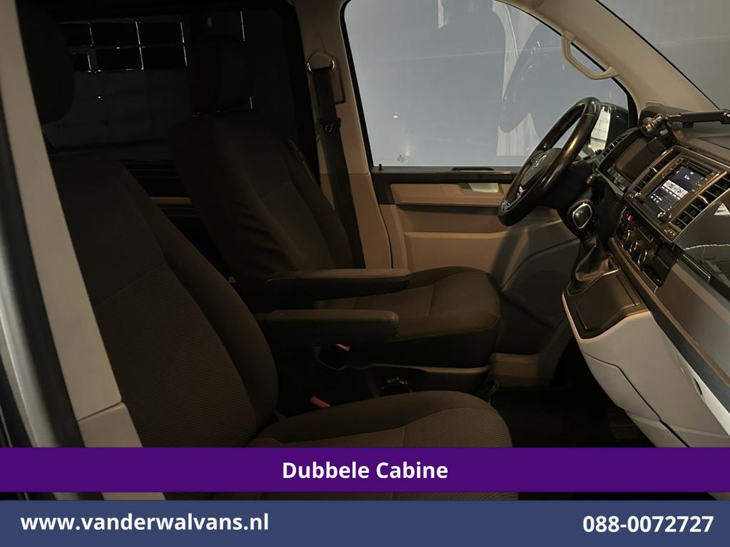 Volkswagen Transporter 2.0 TDI 204pk Automaat L2H1 Dubbele C, Auto's, Bestelauto's, Stof, Gebruikt, Euro 6, 4 cilinders