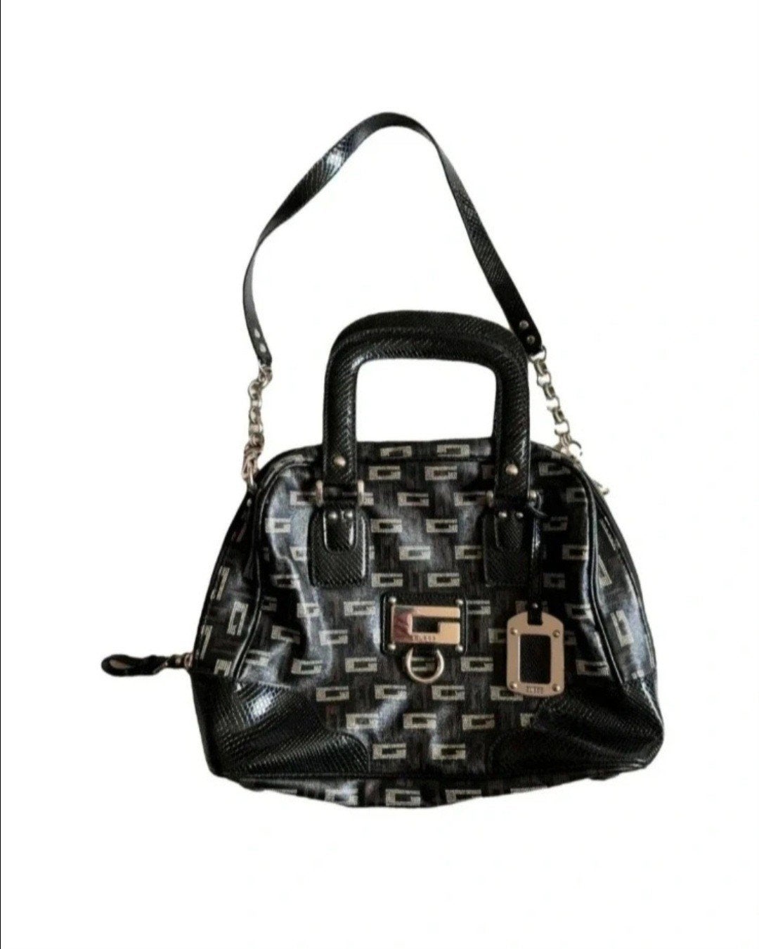 Guess Y2K schoudertas, Sieraden, Tassen en Uiterlijk, Tassen | Reistassen en Weekendtassen, Zwart, Minder dan 40 cm, Minder dan 35 cm