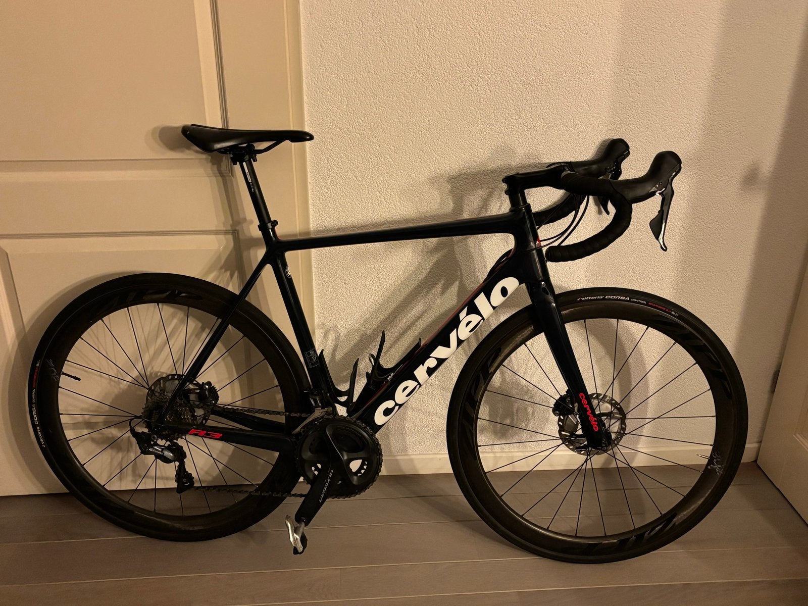 Cervélo R3 racefiets- Maat 56, 28 inch, Carbon, Heren, Zo goed als nieuw