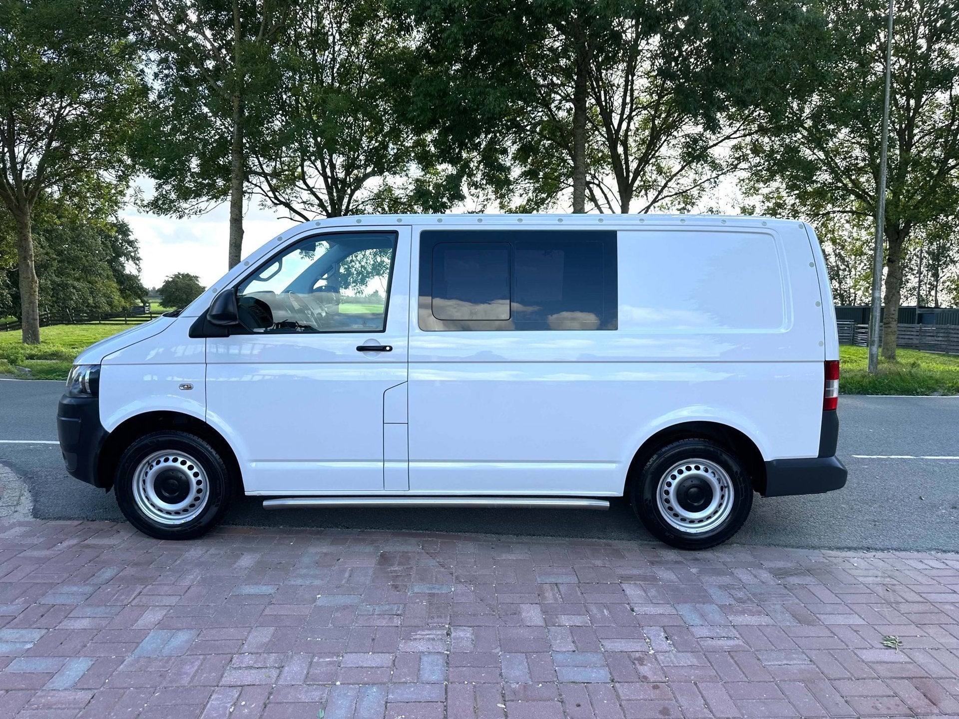 Volkswagen Transporter 2.0 TDI L1H1 BMT 140 PK Marge, Auto's, Voorwielaandrijving, Euro 5, Gebruikt, 4 cilinders
