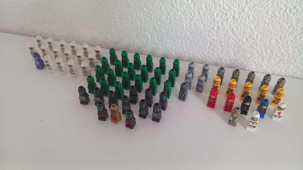 Lego Heroica Microfigures, Overige thema's, Lego, Overige typen, Ophalen of Verzenden