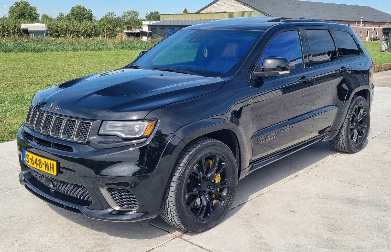 Jeep TRACKHAWK 717 PK 6.2L HELLCAT Grand Cherokee 2018 Zwart, Automaat, 717 pk, Zwart, Vierwielaandrijving