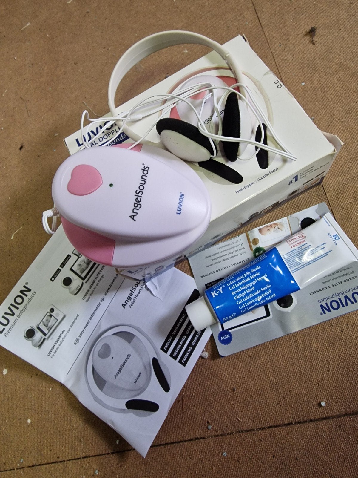 Luvion AngelSounds Doppler - Luister naar je baby in de buik, Ophalen of Verzenden, Gebruikt, Minder dan 100 meter, Digitaal