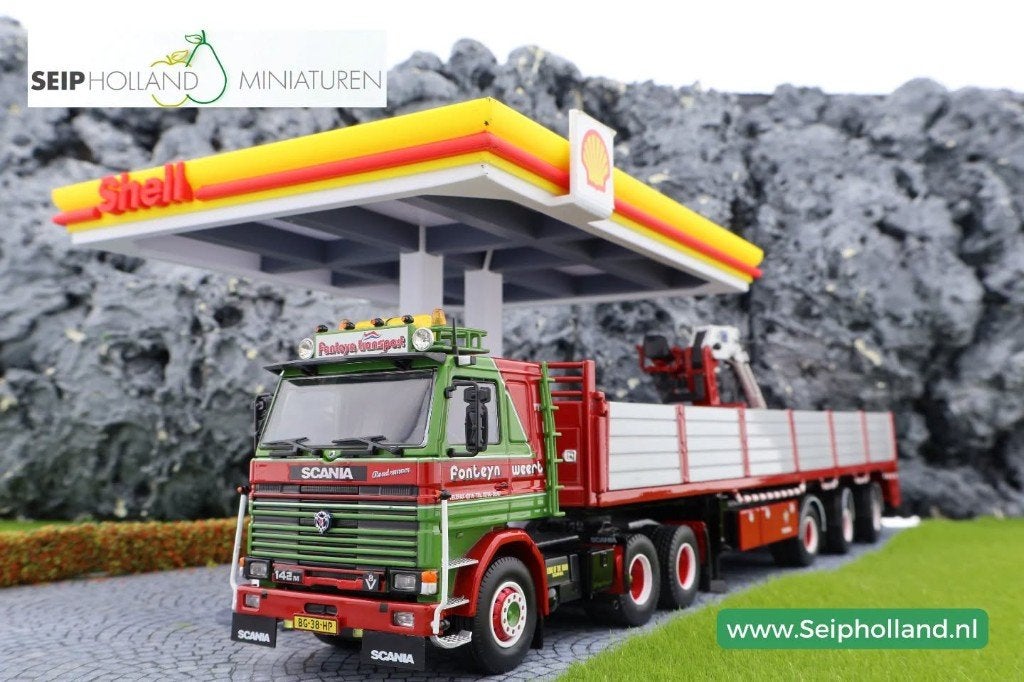 Scania 142M V8 6x2 tractor unit Fonteyn, Nl, Info@seipholland.nl, Nieuw, Tekno