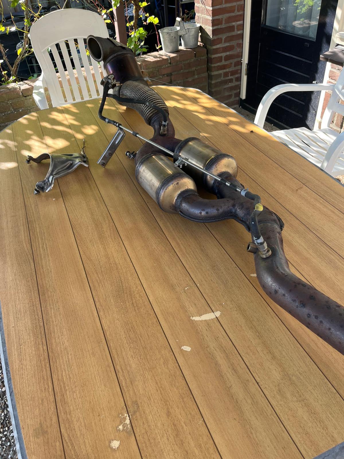 Orginele katalysator + Opf + downpipe Seat leon cupra 300 ST, Ophalen, Seat