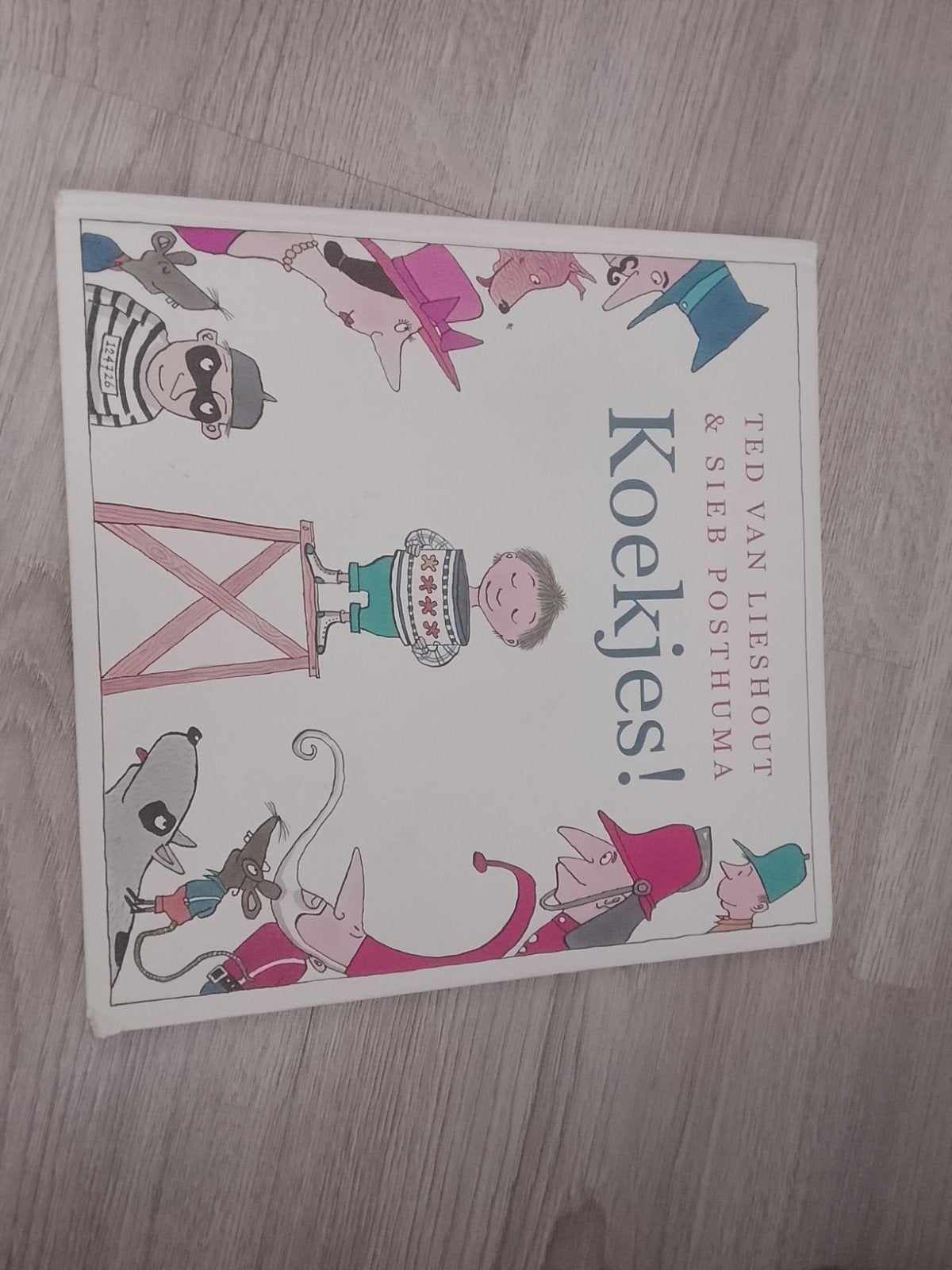 Koekjes! Prentenboek van Ted van Lieshout & Sieb Posthuma, Ophalen of Verzenden, Gelezen