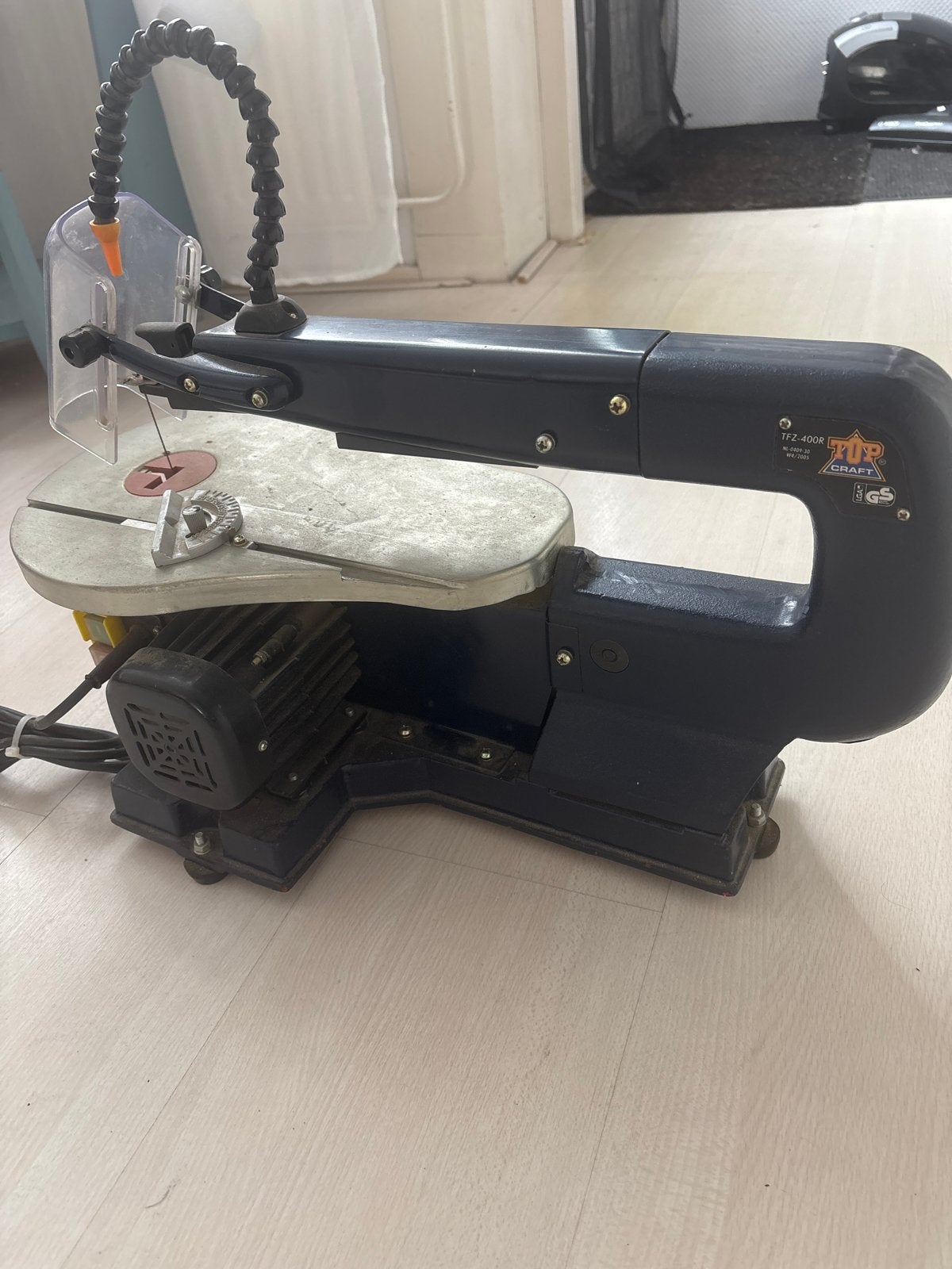 Top Craft TFZ-400R Figuurzaagmachine - Gebruikt, Minder dan 30 mm, Gebruikt, Info@tipcraft.com, Topcraft nederland postbus 5400 breda