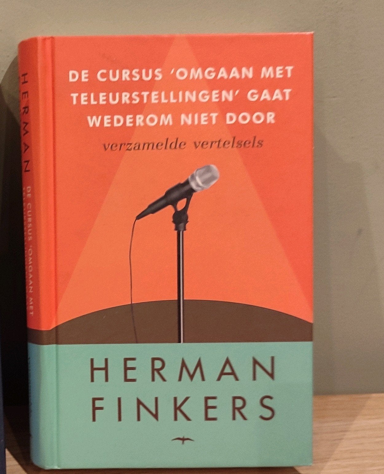 Herman Finkers Boeken: De cursus 'Omgaan met teleurstellinge, Ophalen of Verzenden, Zo goed als nieuw, Herman Finkers, Nederland