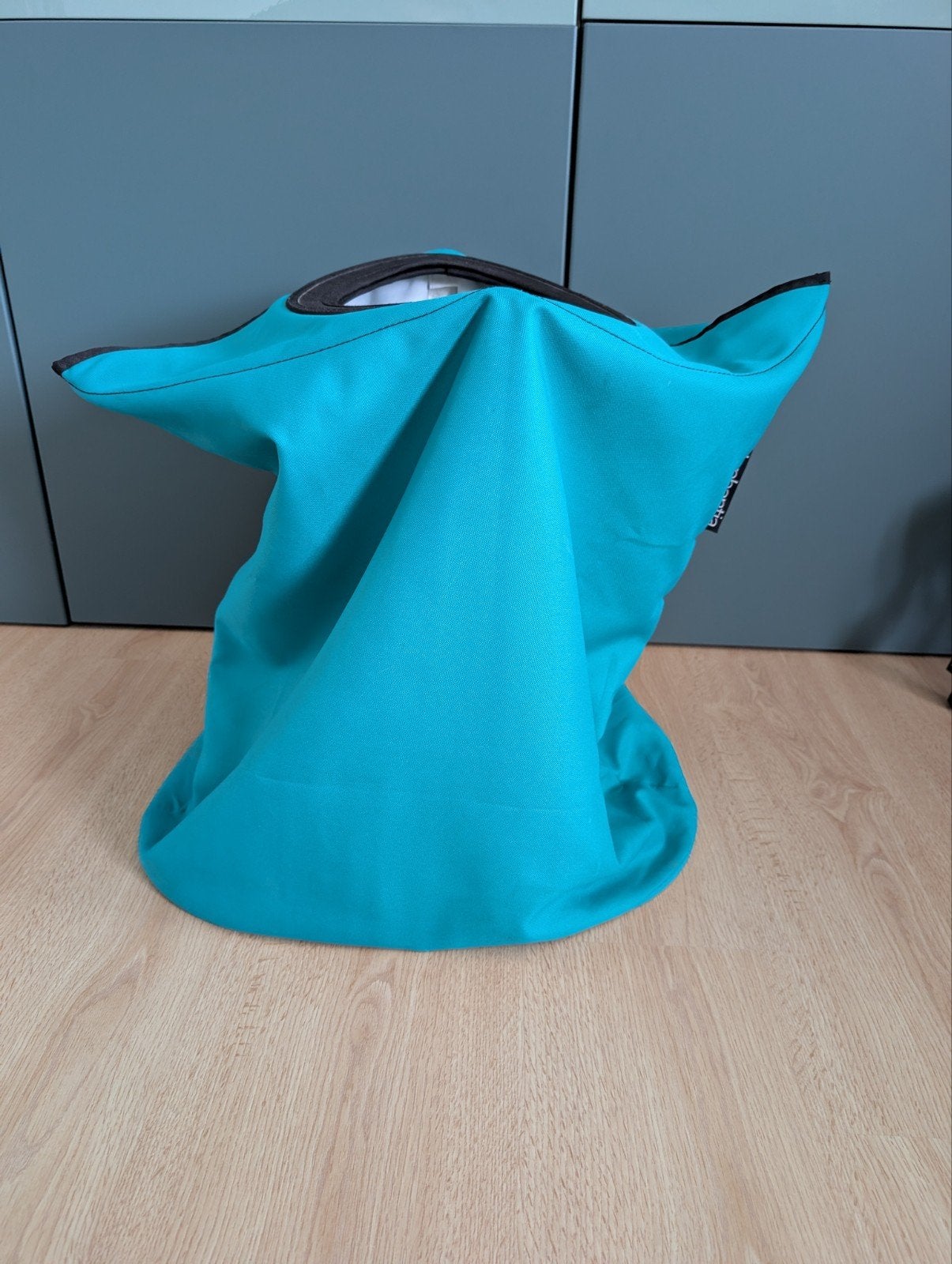 Wasmand in de vorm van een tas, Brabantia, blauw., Huis en Inrichting, Ophalen of Verzenden, Gebruikt, Blauw, Brabantia