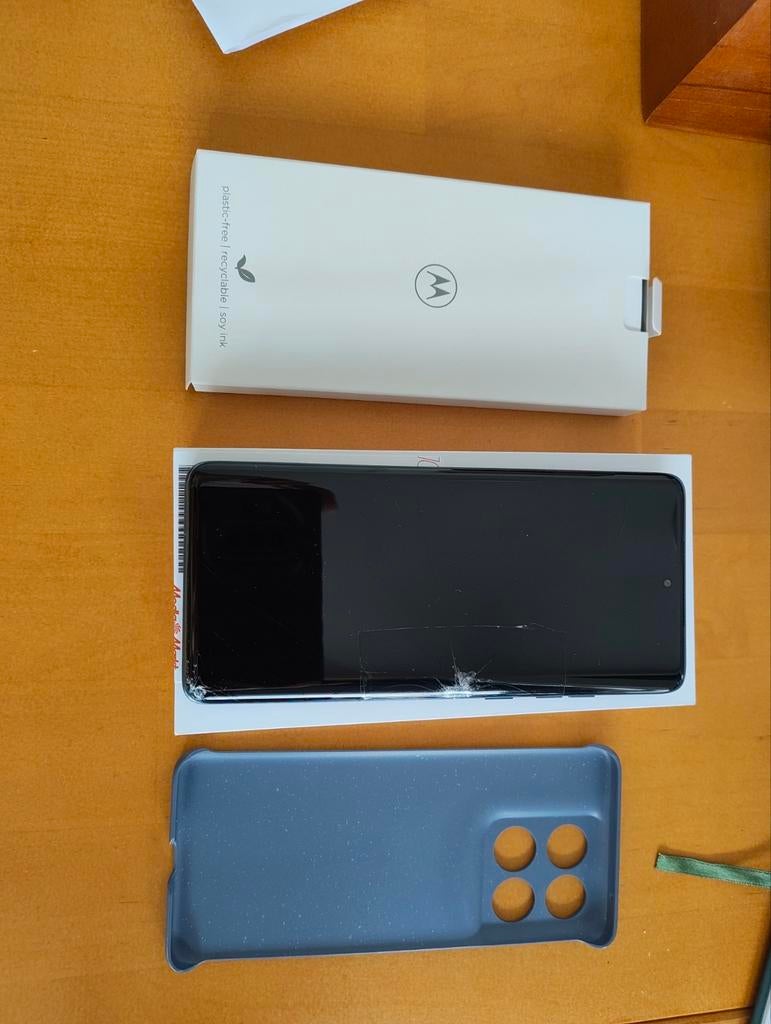 Motorola edge 60 fusion, Ophalen, Overige modellen, Blauw, Touchscreen