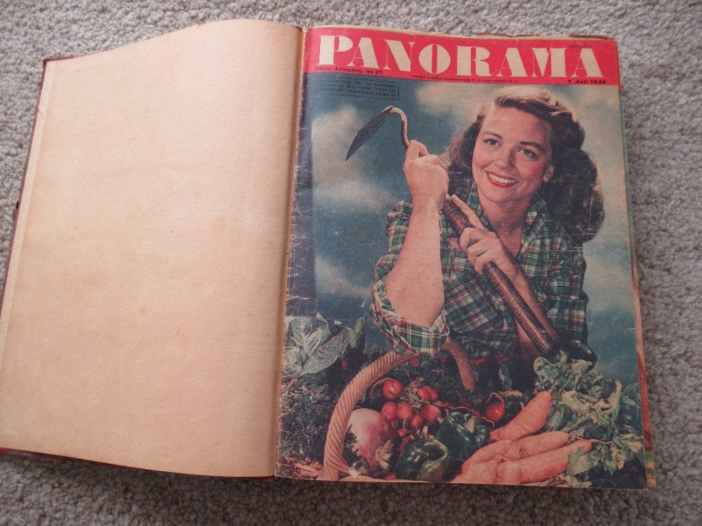PANORAMA Tijdschriften ingebonden uit 1949 harde kaft € 40, Ophalen of Verzenden, 1980 tot heden, Nederland, Tijdschrift