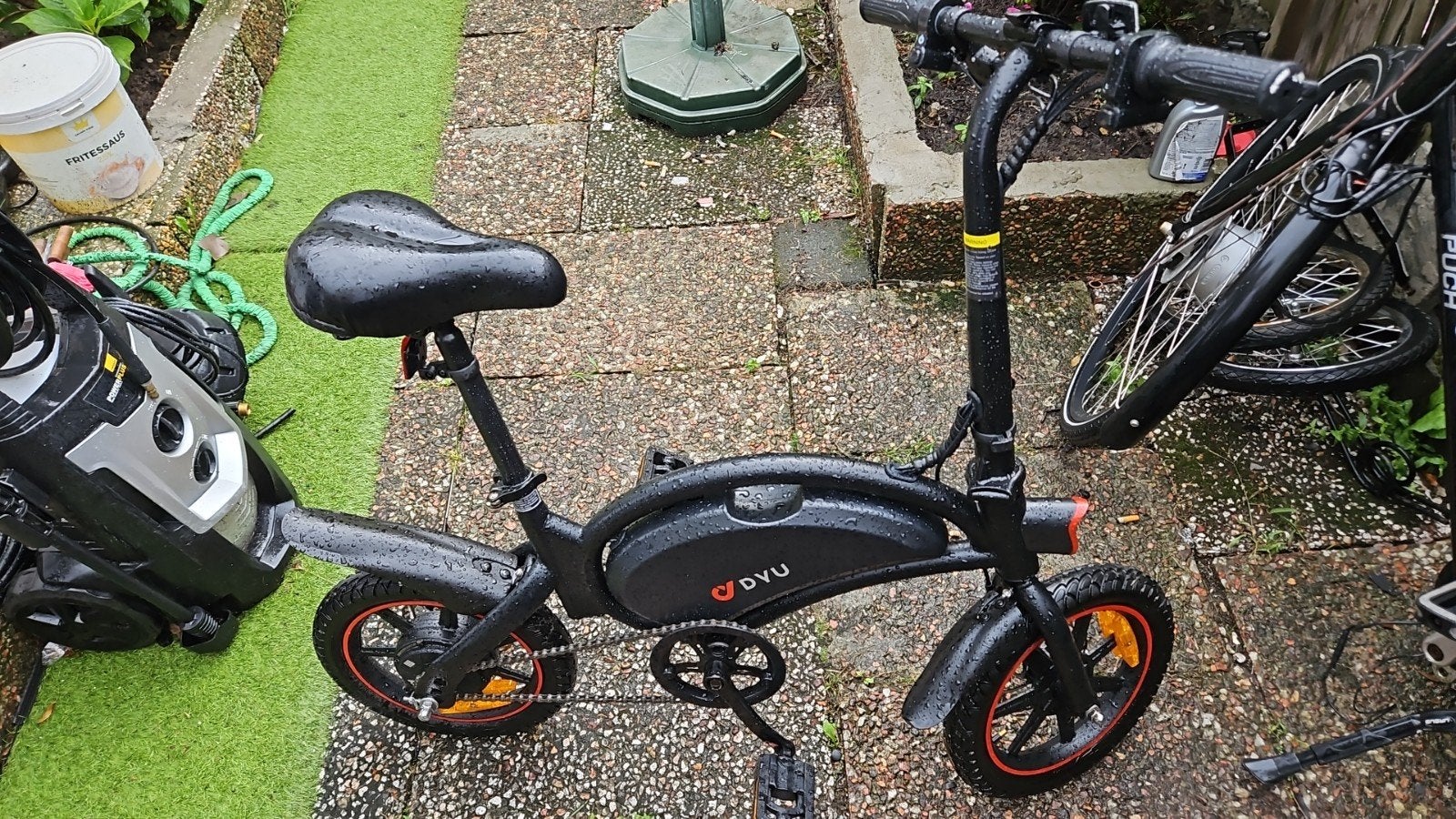 DYU D3+ opvouwbare elektrische fiets - Zo goed als nieuw, Overige merken, Ophalen of Verzenden, Zo goed als nieuw, Minder dan 47 cm