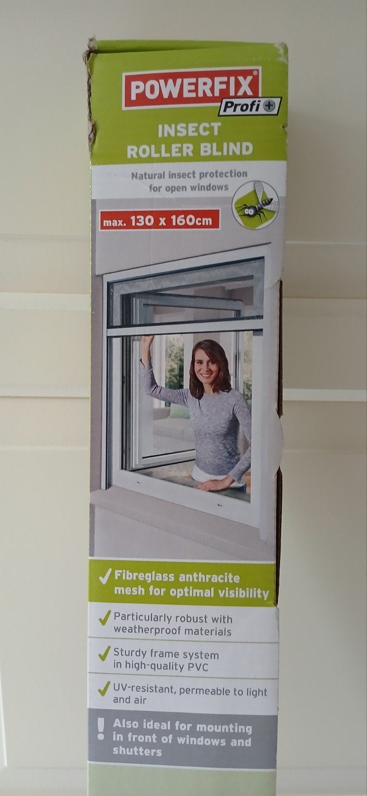 POWERFIX Profi Insectenrolgordijn - Nieuw in doos, Doe-het-zelf en Verbouw, Ophalen