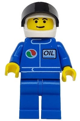 LEGO City oct022 Octan - Blue Oil, Blue Legs, White Helmet,