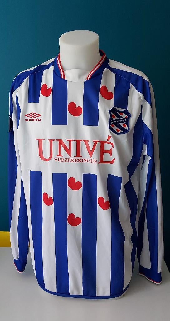 Matchworn Europa League voetbalshirt Rose sc Heerenveen, Verzamelen, Sportartikelen en Voetbal, Verzenden, Gebruikt, Overige binnenlandse clubs