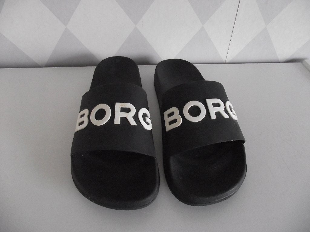 zwart Björn Borg Knox Slide Sandaal Badslippers maat 44, Kleding | Heren, Schoenen, Slippers, Zwart, Ophalen of Verzenden, Björn Borg