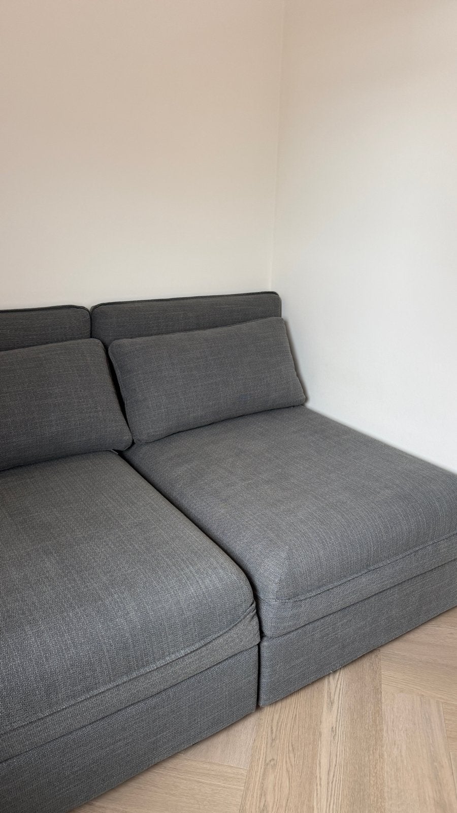 Ikea Vallentuna slaapbank element - Zo goed als nieuw, Ophalen, Zo goed als nieuw, Grijs