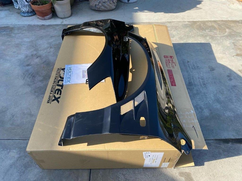 Voltex Fender set zijschermen - Lancer Evo Evolution 8 9 03+, Ophalen of Verzenden