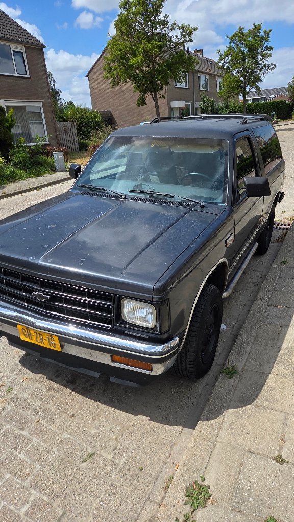 Chevrolet Blazer 2.8 T10 AUT 4WD K6 1985 Grijs, Auto's, Automaat, Stof, Trekhaak, 126 pk