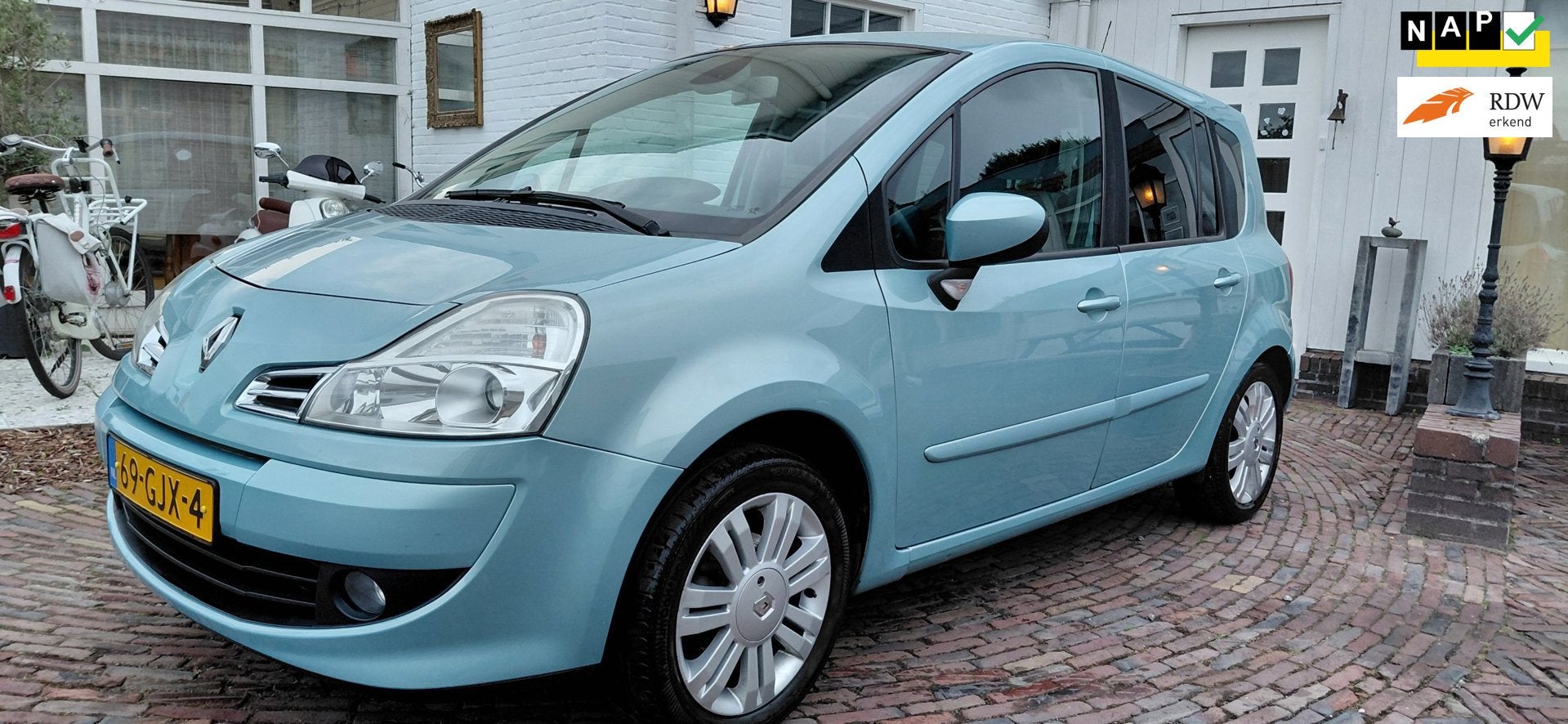 Renault Grand Modus 1.6-16V Dynamique Automaat Excellent moo, Auto's, Stof, Gebruikt, 4 cilinders, Met garantie (alle)