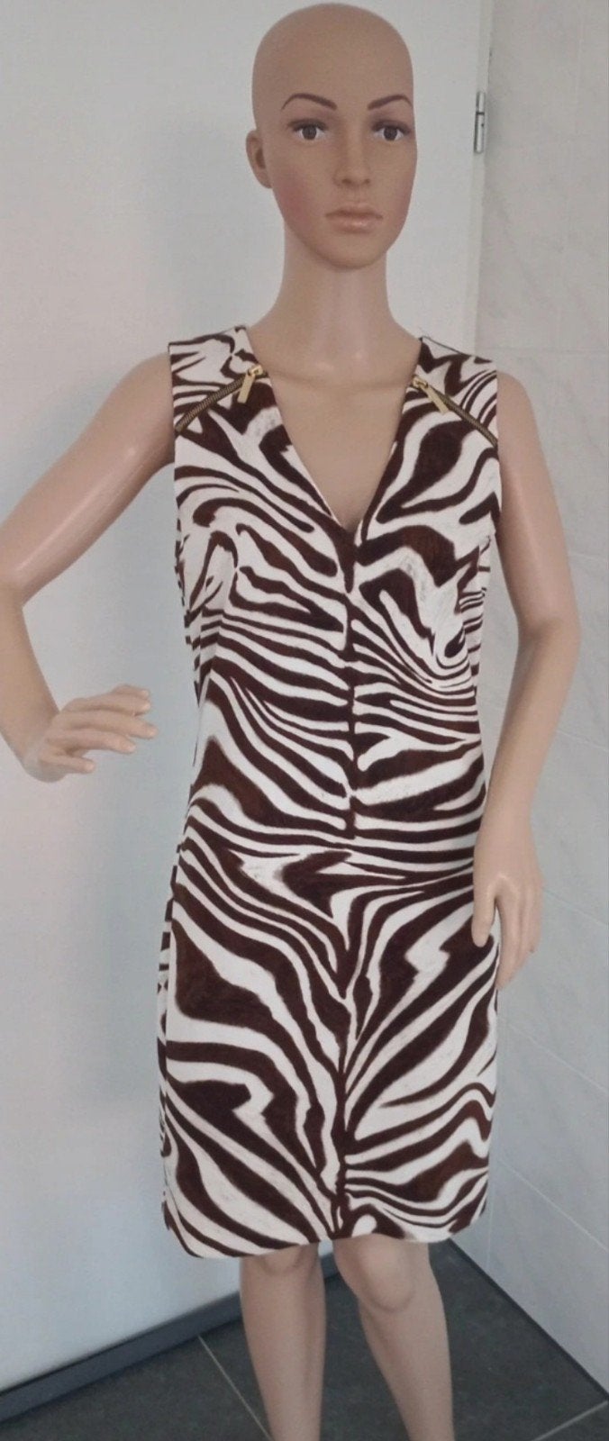 jurk Michael kors maat m, Kleding | Dames, Jurken, Maat 38/40 (M), Michael Kors, Bruin, Ophalen of Verzenden